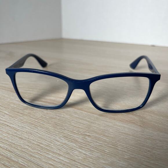 Ray-Ban RB7047 8100 Eyeglasses Blue Frames Only 54-17-140 READ - Picture 2 of 10